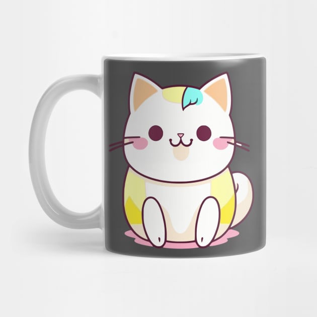 Funny Cartoon Cat by Jo Palmer